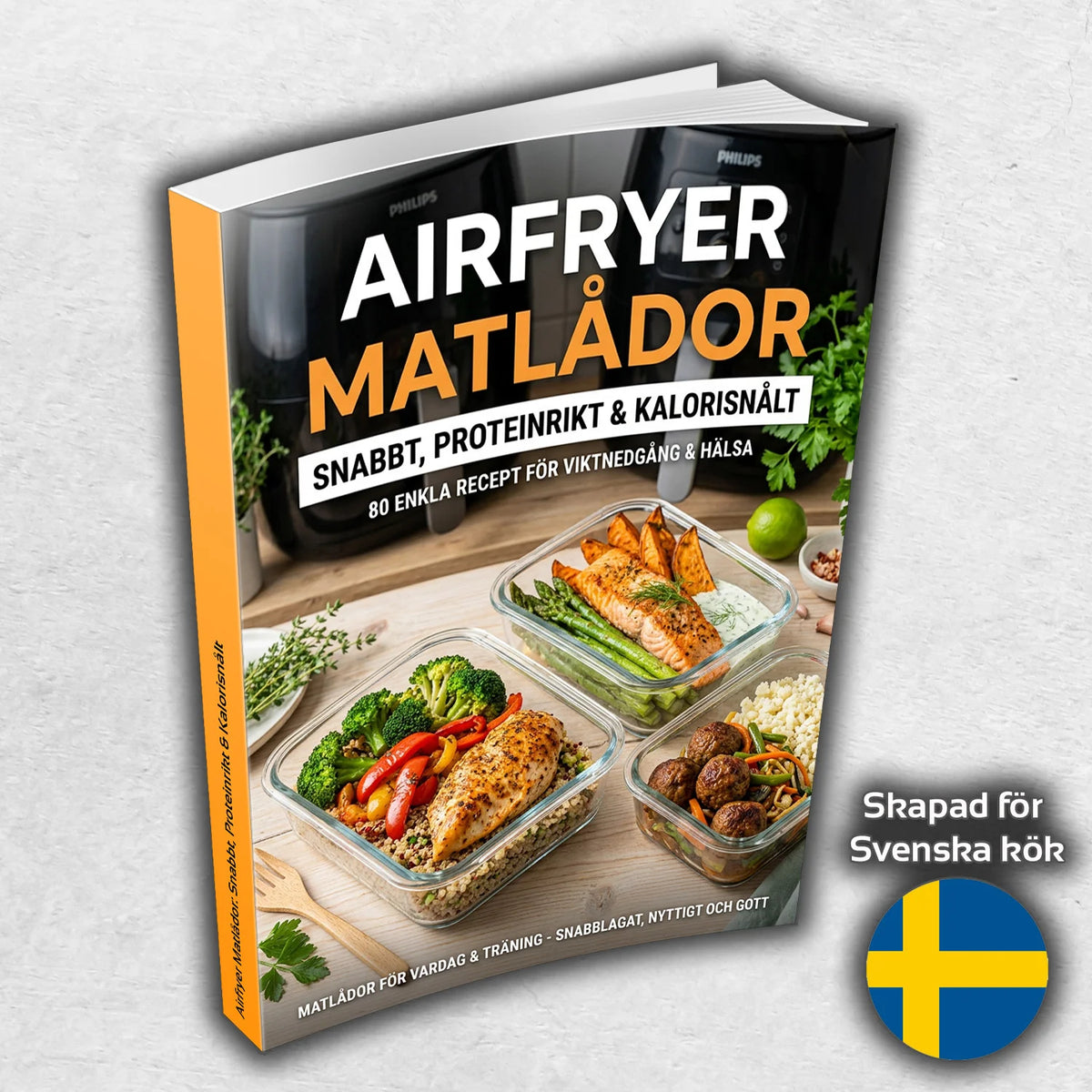 Airfryer Matlådor – Snabbt, proteinrikt & kalorisnålt