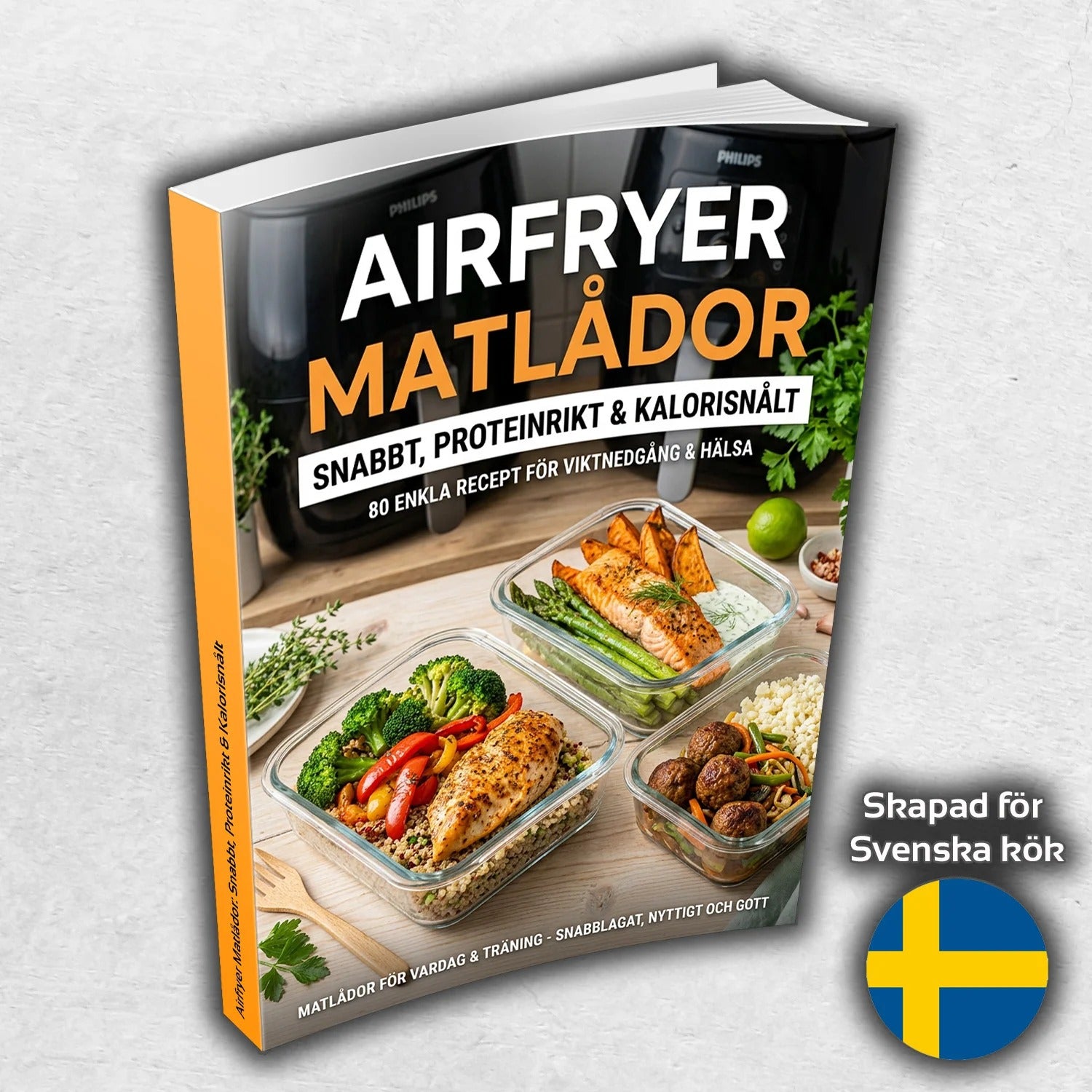 Airfryer Matlådor – Snabbt, proteinrikt & kalorisnålt